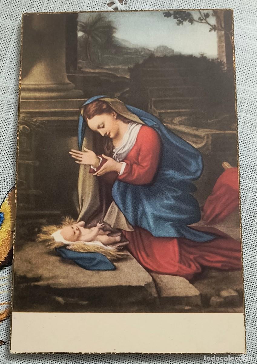Postales: POSTAL ARTE RELIGIOSO | LA VIRGEN EN ADORACI&Oacute;N - CORREGGIO