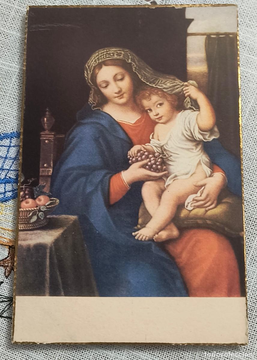 Postales: POSTAL ARTE RELIGIOSO | LA VIRGEN DEL RACIMO - MIGNARD