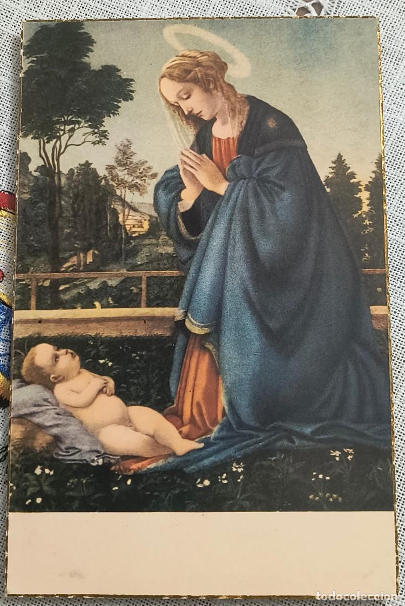 Postales: POSTAL ARTE RELIGIOSO | LA VIRGEN EN ADORACI&Oacute;N - LIPPI
