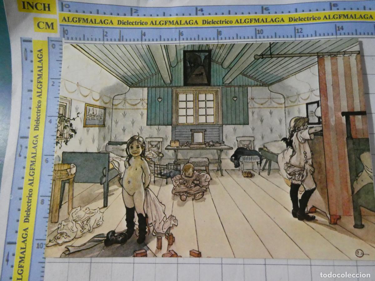 Postales: POSTAL DE ARTE PINTURA. A&Ntilde;O 1983. LA HABITACI&Oacute;N DE LA MAM&Aacute; Y DE CARL LARSSON. 2455