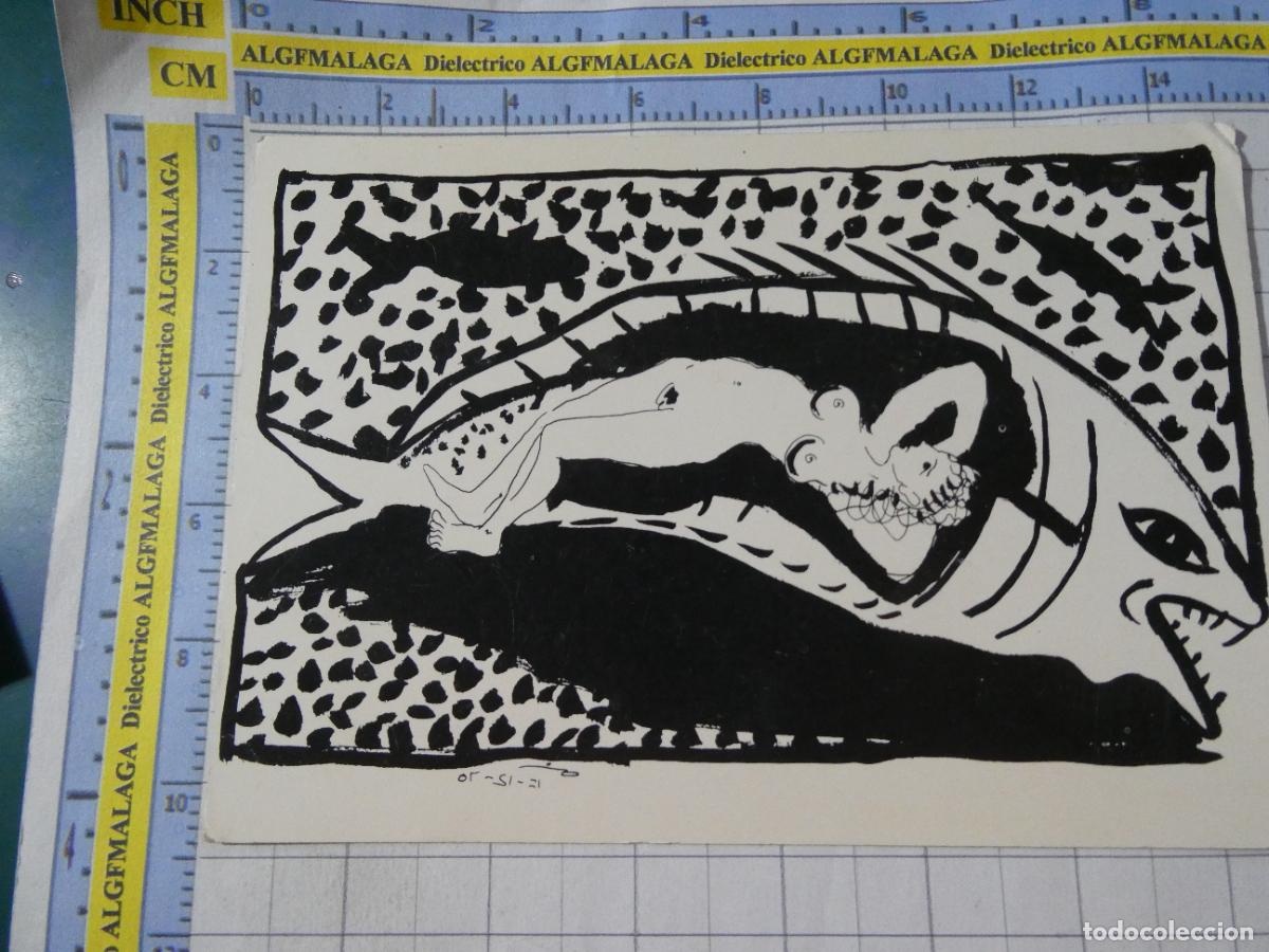 Postales: POSTAL DE ARTE PINTURA. NINO GA&Ntilde;&Aacute;N JON&Aacute;S ERA MUJER 1990. 2458