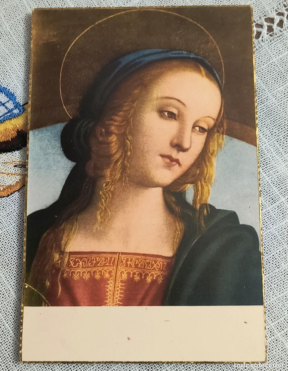 Postales: POSTAL ARTE RELIGIOSO | CABEZA DE VIRGEN - PERUGINO