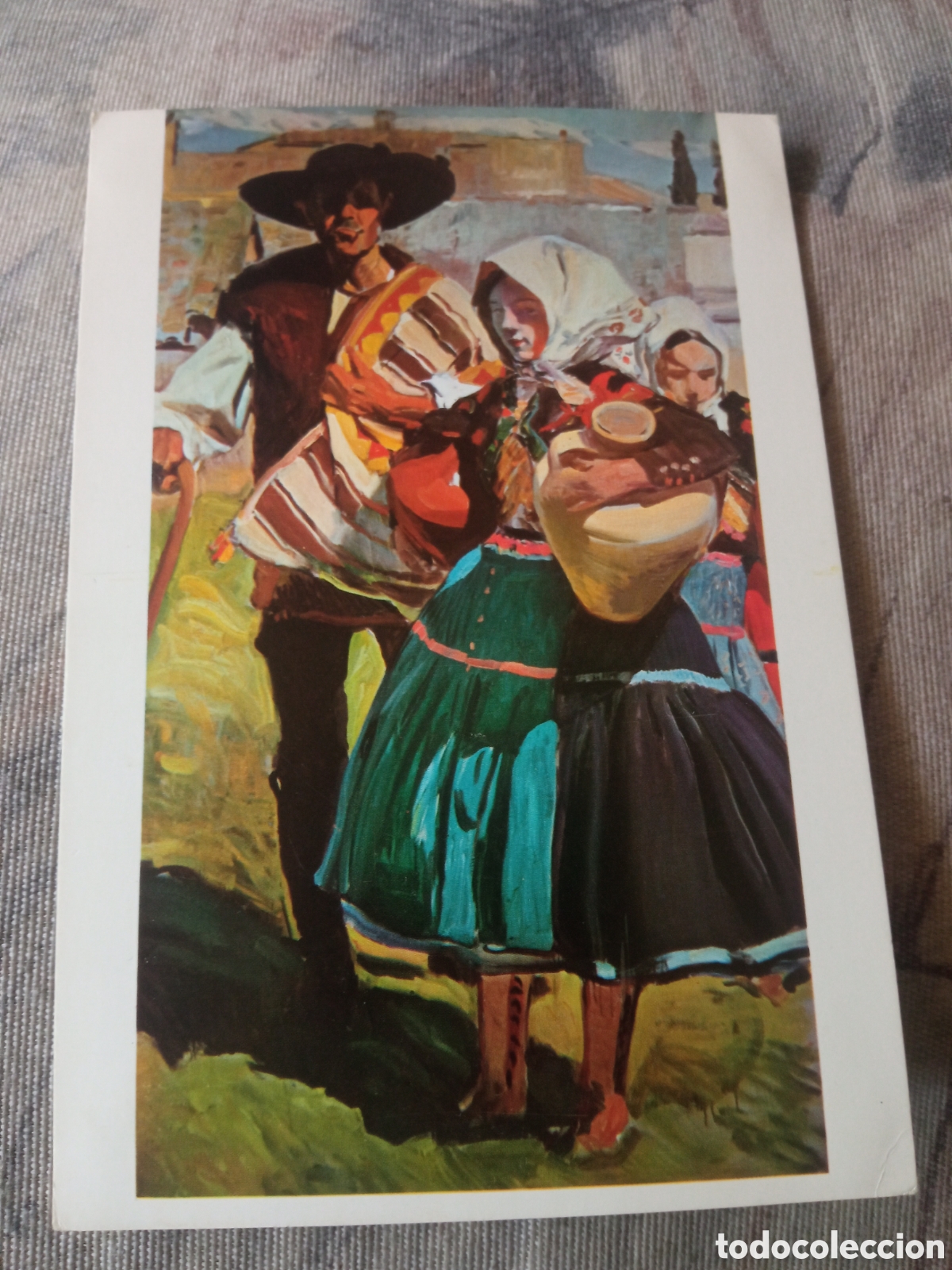 Postales: Antigua postal, Lagarteranos, Sorolla