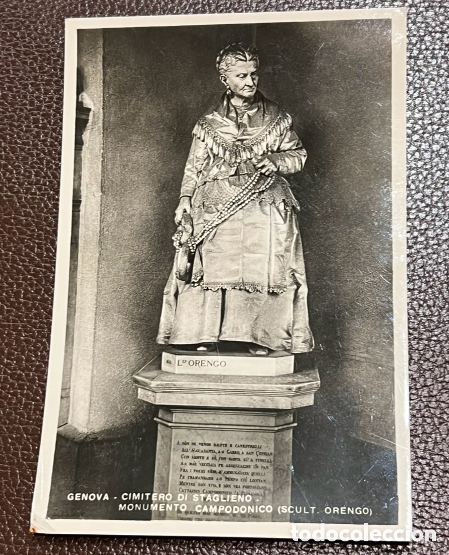 Postales: Postal. La Casta&ntilde;era. Cementerio de G&eacute;nova. Italia.