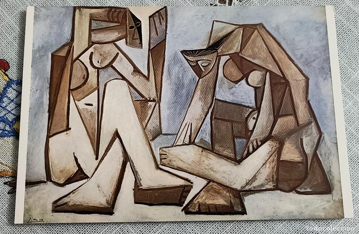 Postales: POSTAL ARTE | PICASSO - DEUX FEMMES SUR LA PLAGE