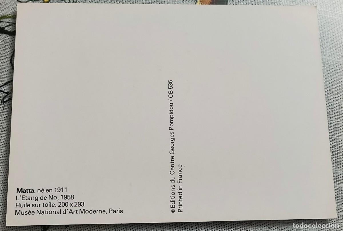 Postales: POSTAL ARTE | MATTA - LETANG DE NO - Foto 2