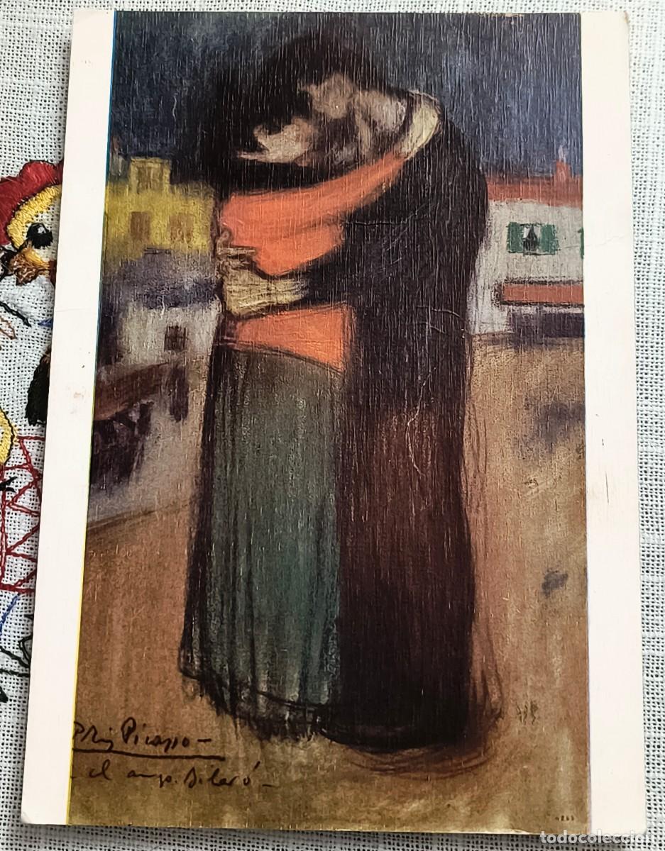 Postales: POSTAL ARTE | PICASSO - EL ABRAZO - Foto 1