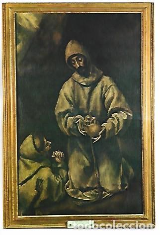 Postales: SAN FRANCISCO DE ASIS, (EL GRECO).- MUSEO DEL PATRIARCA.- VALENCIA