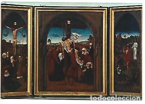 Postales: &rdquo; TRIPTICO DE LA PASION &rdquo;.- (VAN DER WEYDEN).- MUSEO DEL PATRIARCA - VALENCIA