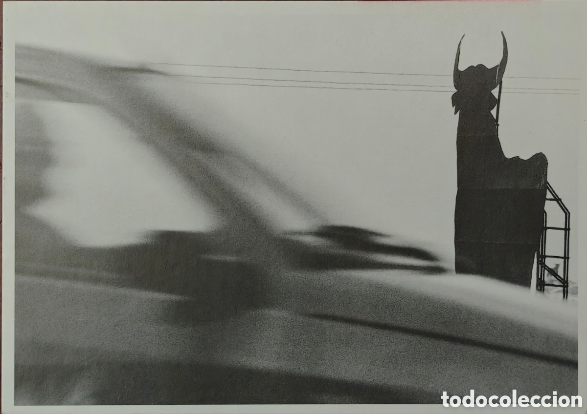 Postales: Postal El Toro de Osborne - Fotograf&iacute;as de Larry Mangino - Almer&iacute;a 1997 - Centro Andaluz de la Fotog