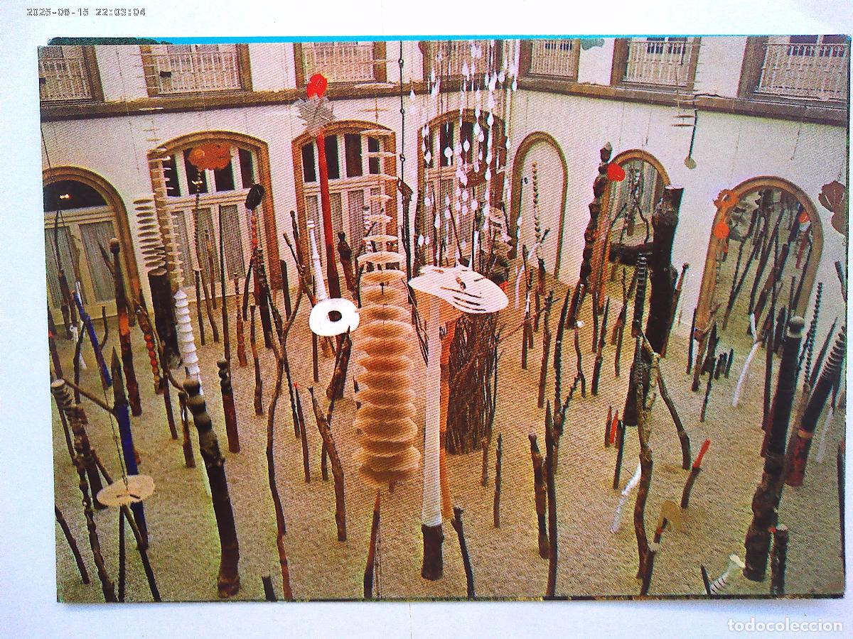 Postais: POSTAL DEL MUSEU D&acute;ART MODERN DE BARCELONA : CONTORN-ENTORN , DE JOSEP GUINOVART