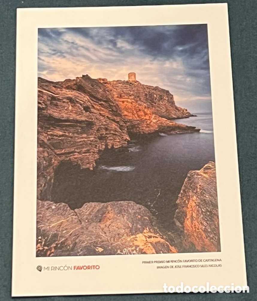 Postales: Postal. Mi Rinc&oacute;n Favorito. Cartagena. Murcia. Jos&eacute; Francisco Siles Nicol&aacute;s.