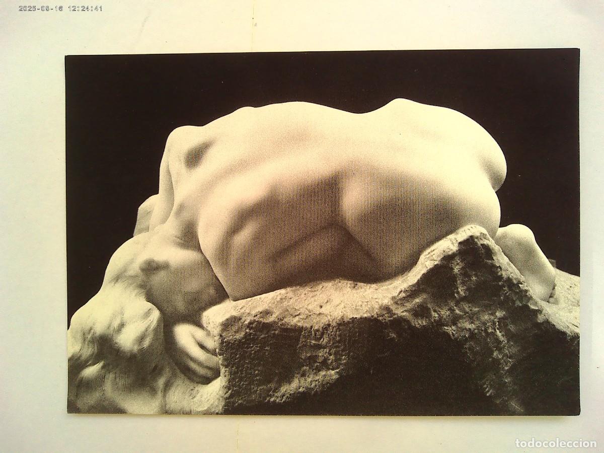 Postales: POSTAL DE ESCULTURA DE AUGUSTE RODIN : LA DANAIDE . MUSEO RODIN DE PARIS ( FRANCIA )