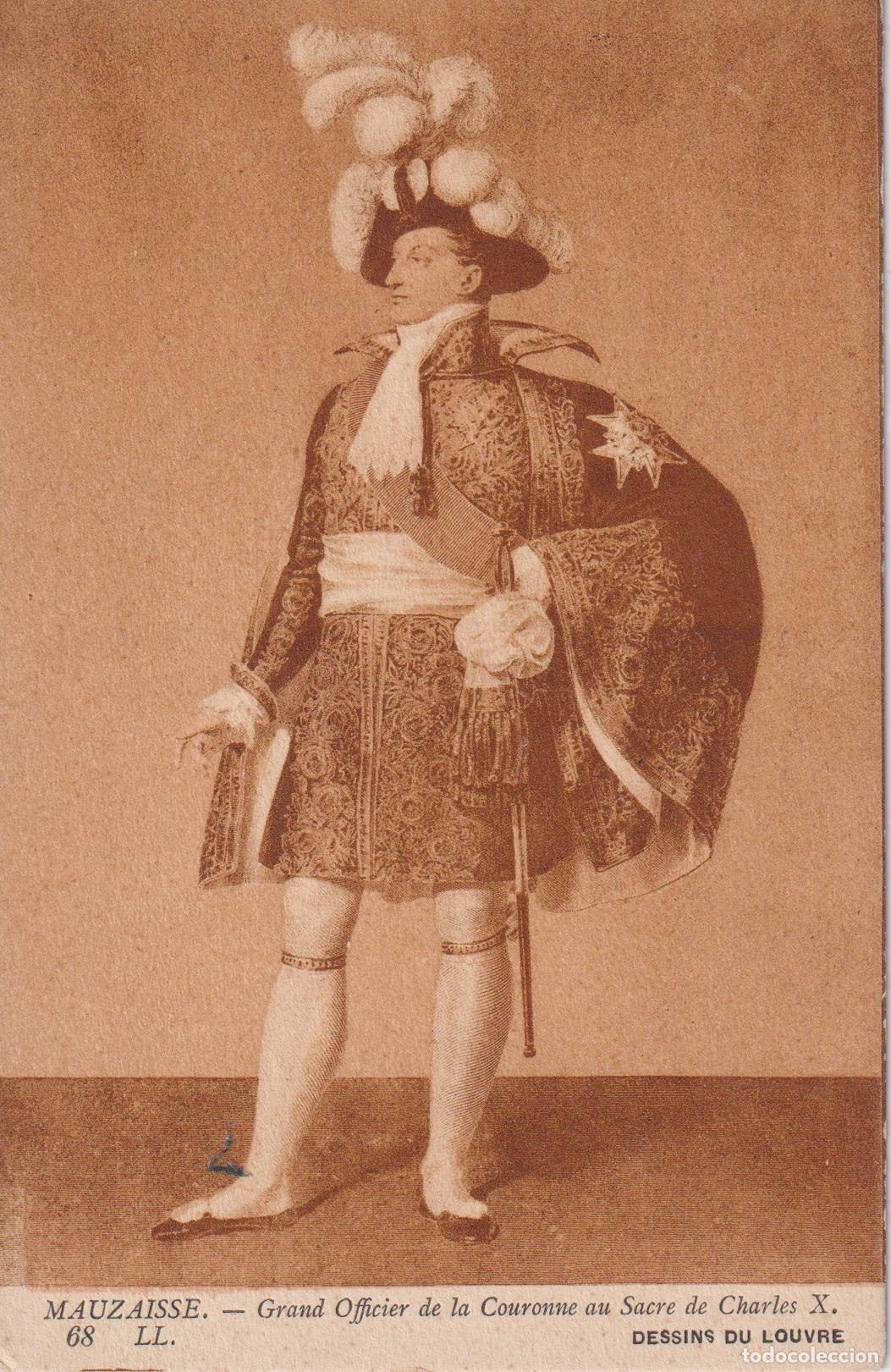 Postales: POSTAL DE LA OBRA DE MAUZAISSE, GRAND OFFICIER DE LA COURONNE DU SACRE DE CHARLES - LOUVRE 60 - S/C