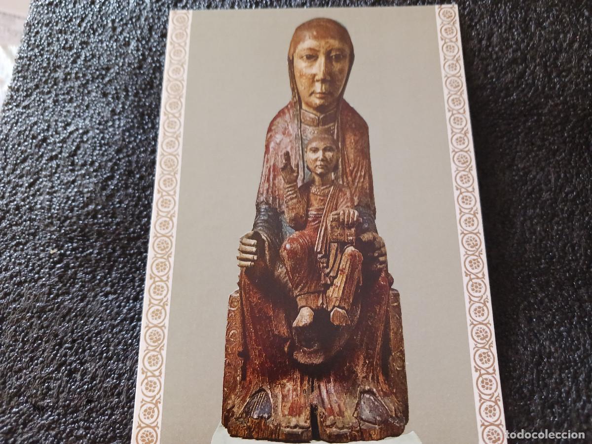 Cartes Postales: restaurante quo vadis, serie arte romanico catalu&ntilde;a, talla policromada, iglesia de ger, gerona, 1974