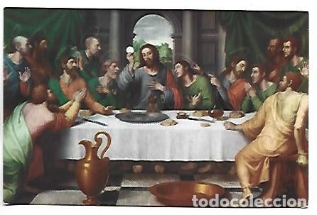Postales: &rdquo; LA ULTIMA CENA &rdquo;.- (JUAN DE JUANES).- MUSEO DEL PRADO - MADRID