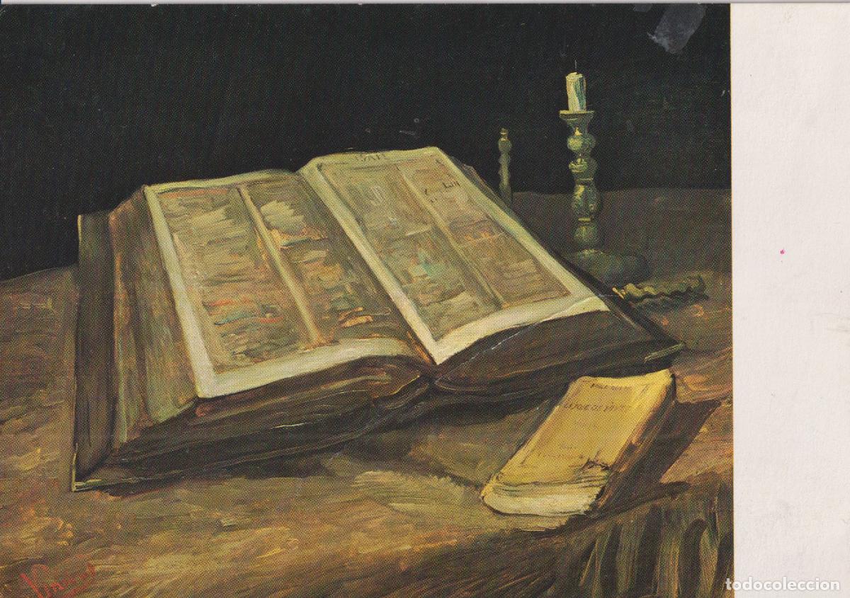 Postales: POSTAL DE LA OBRA DE VAN GOGH, LA BIBLIE (1885) &ndash; EDITION RIJKSMUSEUM 117 &ndash; S/C