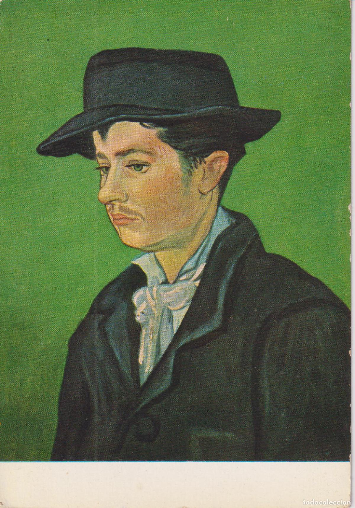 Postales: POSTAL DE LA OBRA DE VAN GOGH, PORTRAIT D'ARMAND ROULIN (1888) &ndash; LES EDITIONS N&Oacute;MIS 6321 &ndash; S/C
