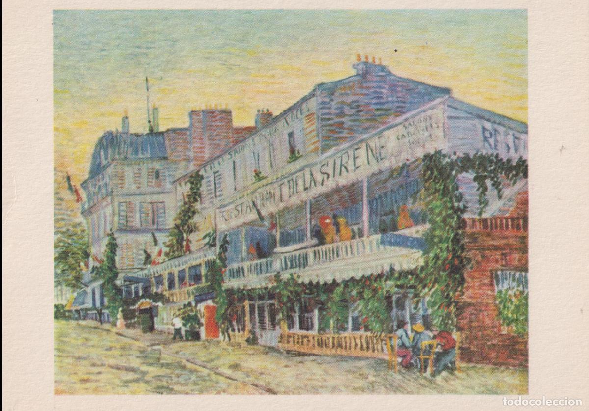 Postales: POSTAL DE LA OBRA DE VAN GOGH, LES BATEAUX AMARR&Eacute;S (1888) &ndash; FERNAND HAZAN 270 &ndash; S/C