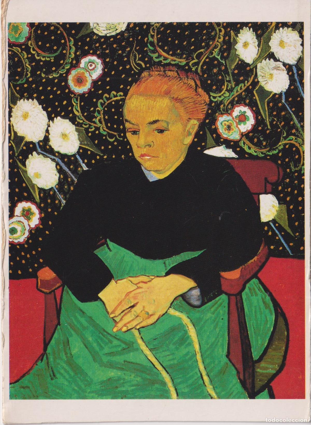 Postales: POSTAL DE LA OBRA DE VAN GOGH, LA BERCEUSE (AUGUSTINE ROULIN) (1889) &ndash; BENEDIKT TASCHEN &ndash; S/C