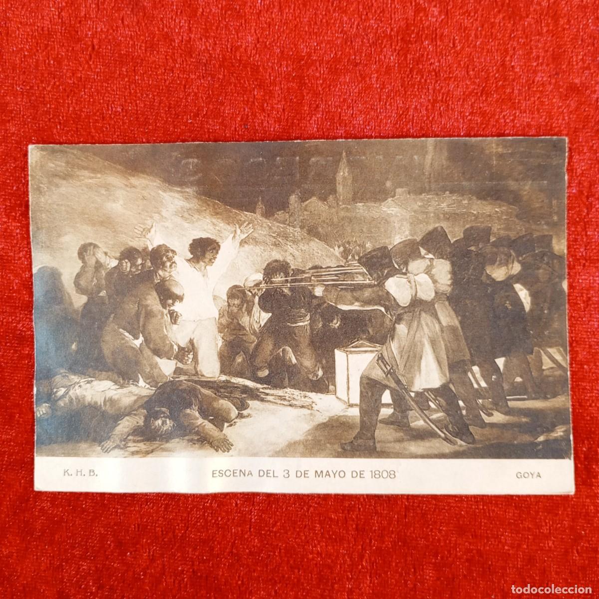 Postales: POSTAL - ESCENA DEL 3 DE MAYO DE 1808 - GOYA - JARABE DE HIPOFOFITOS J. CLIMENT - RAR&Iacute;SIMA / 943