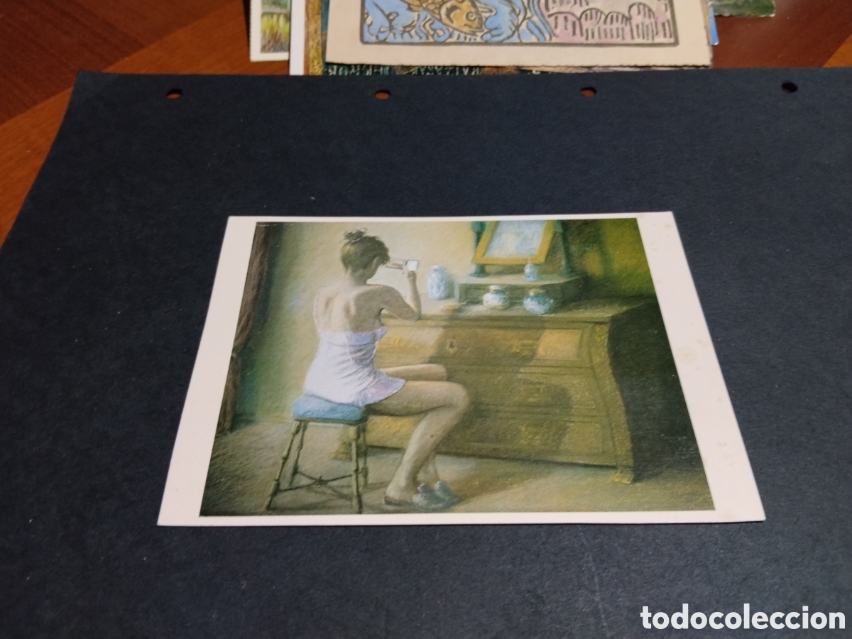 Postales: Postal arte pastel A.Salazar