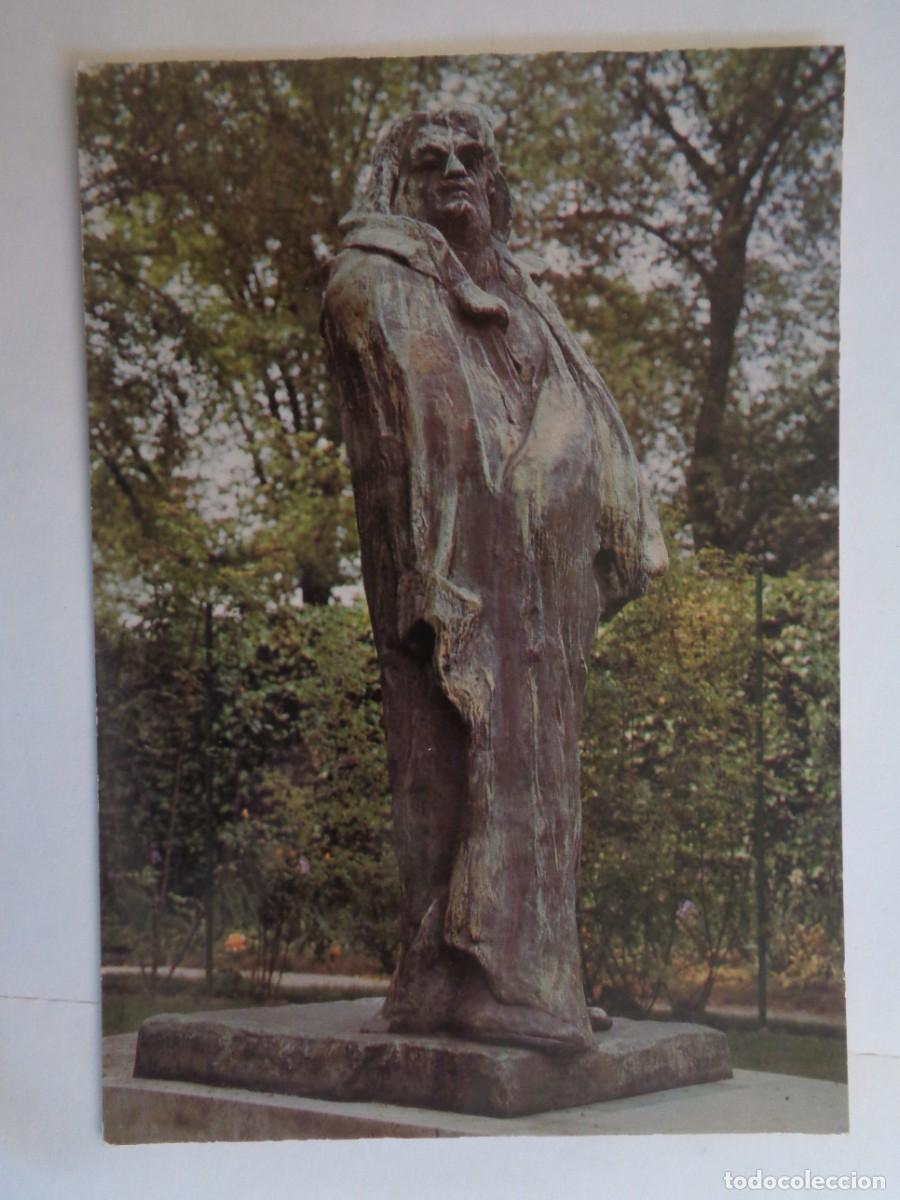 Postcards: POSTAL DE ESCULTURA DE RODIN : MONUMENTO A BALZAC . MUSEO RODIN DE PARIS ( FRANCIA )