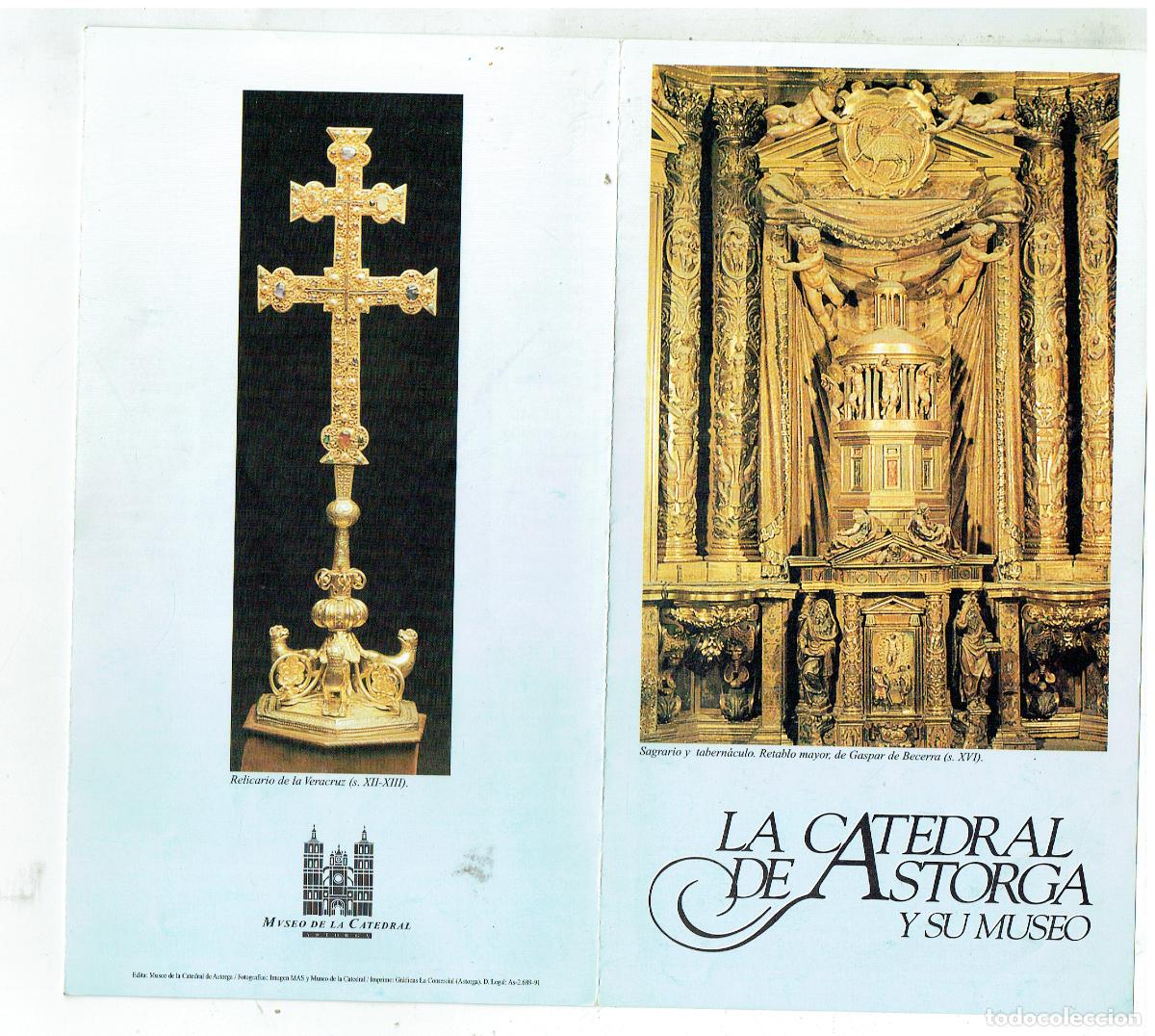 Postales: LA CATEDRAL DE ASTORGA Y SU MUSEO. CAT&Aacute;LOGO. (P/C56)