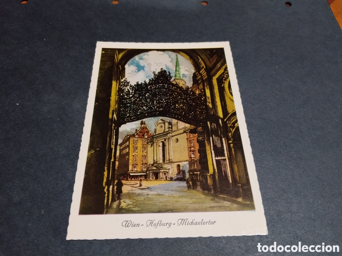 Postales: Postal Viena Hofburg, dibujo
