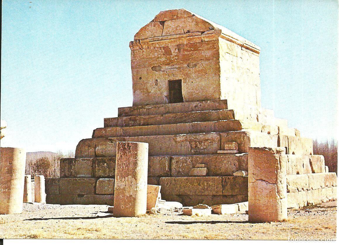 Postales: POSTAL ARTE MESOPOTAMICO - TUMBA DE CIRO PASAGARDA - ED. PERLA
