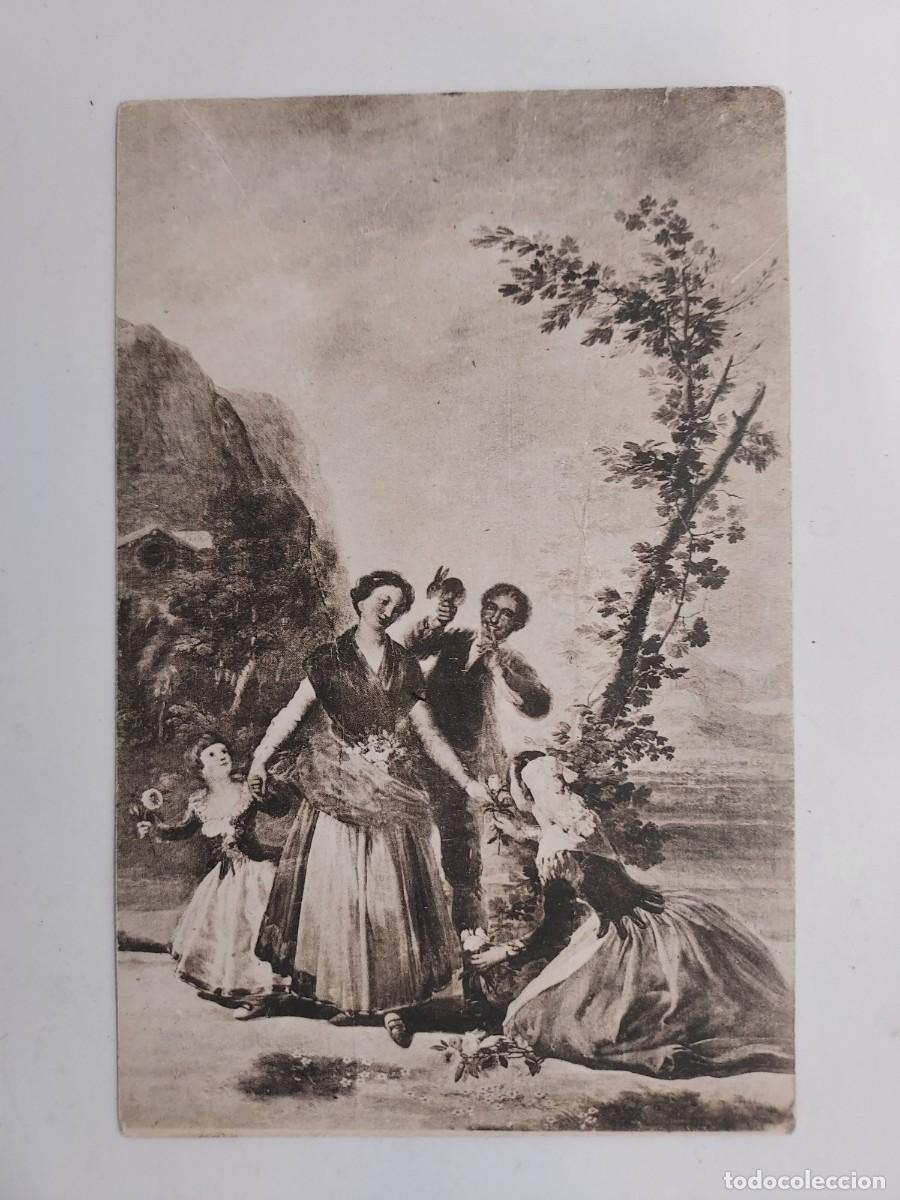 Postales: POSTAL ANTIGUA. GOYA, LAS FLORERAS, MUSEO DEL PRADO. SIN CIRCULAR. GRAFOS