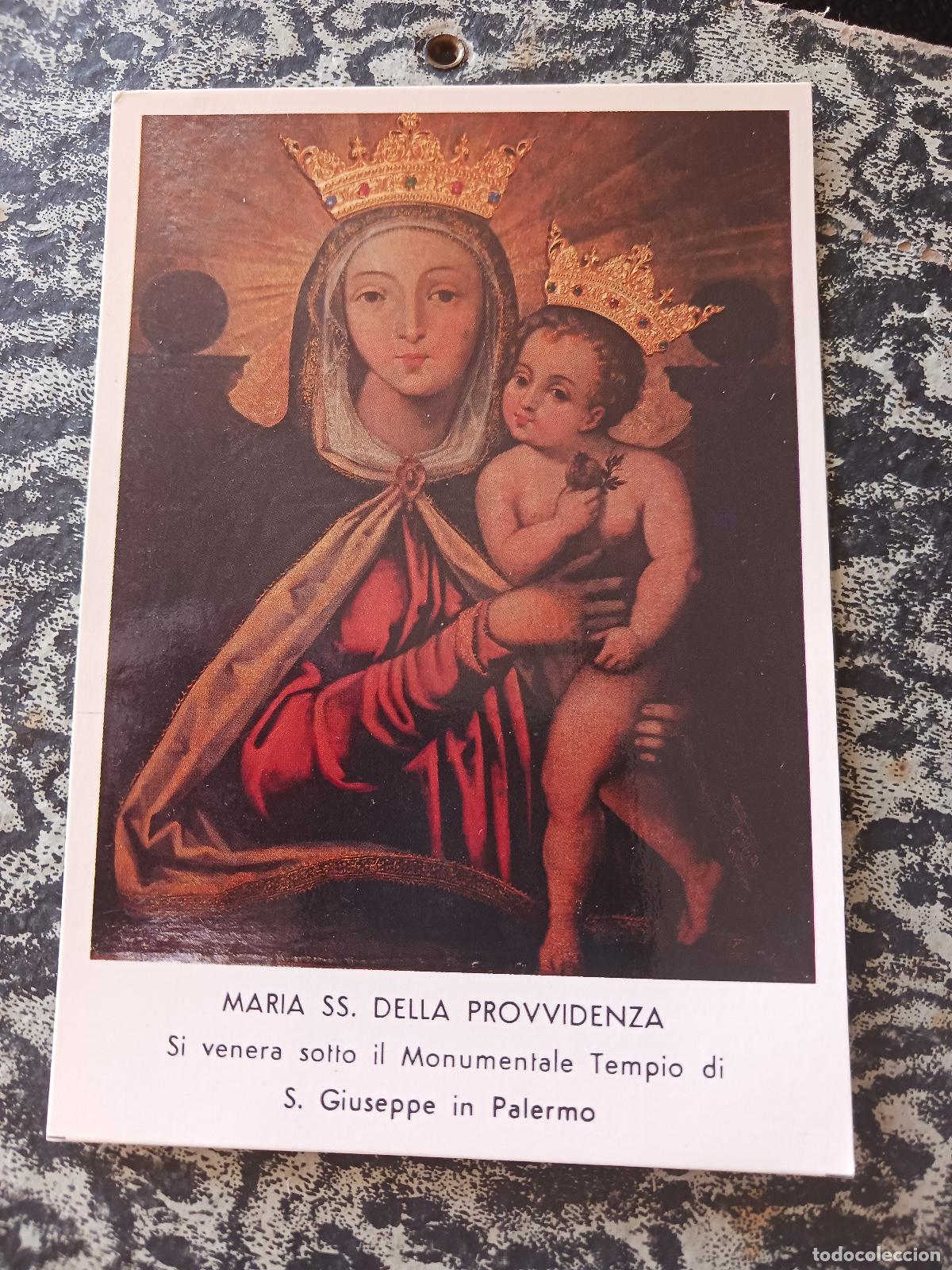Postales: maria ss della provvidenza, templo s. giuseppe in palermo