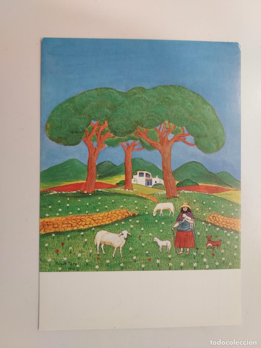 Postales: POSTAL MARGOT TATE. IBIZA. LOS TRES PINOS. PINTURA NAIF. 1980. SIN CIRCULAR