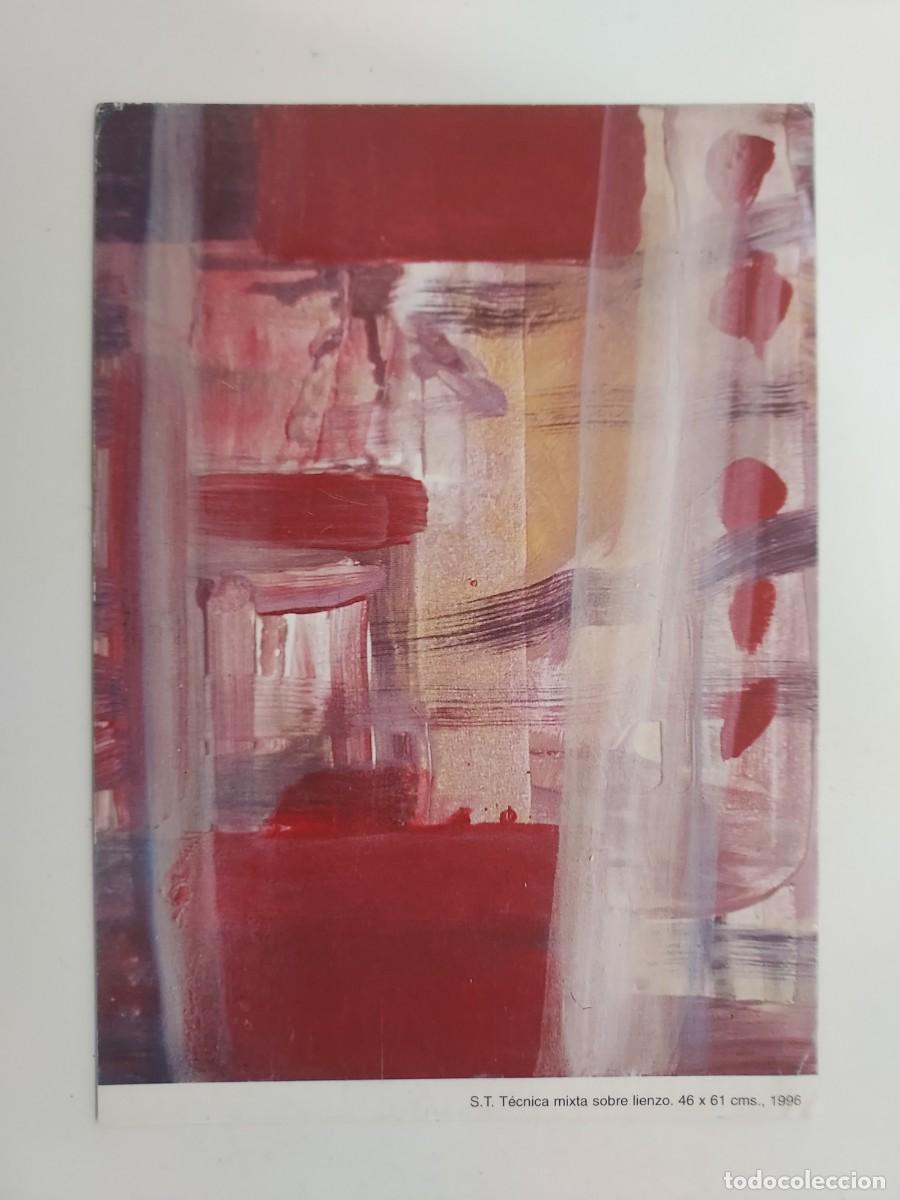 Postales: POSTAL ISABEL GOMEZ MORENO, PINTURAS. EXPOSICION SALA PREVIA. MADRID. 1996. CIRCULADA