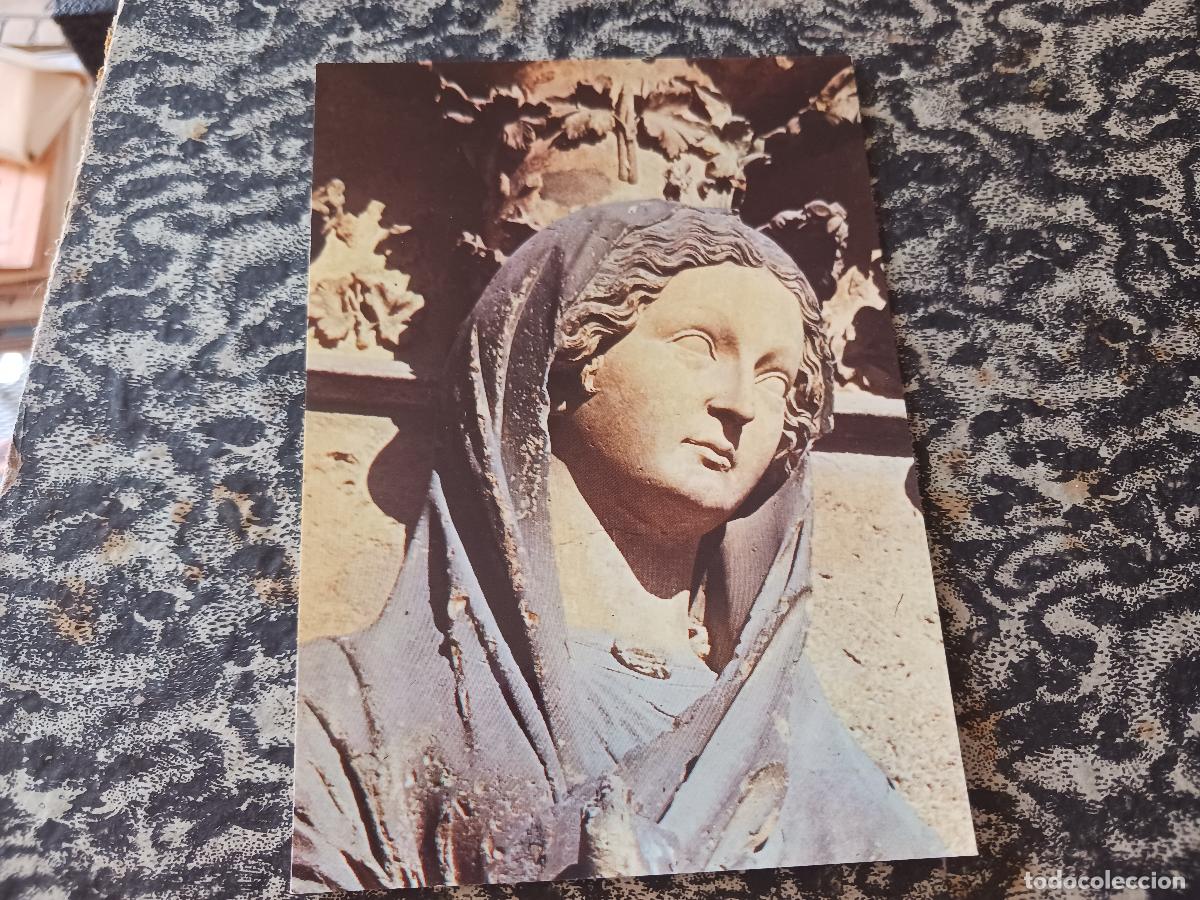 Postales: 58 cathedrale de reims, la vierge de la visitation - Foto 1