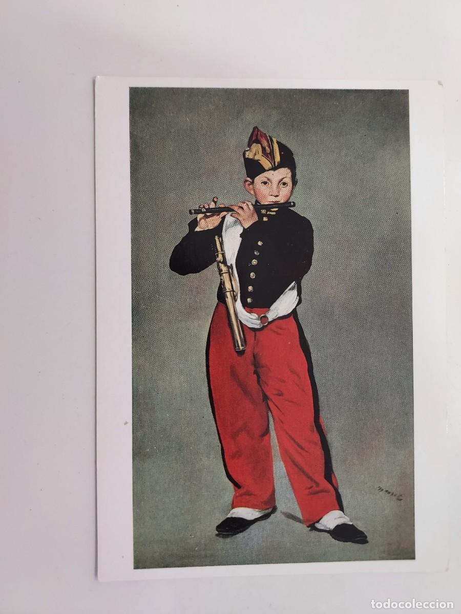Postales: POSTAL EDOUARD MANET. LE FIFRE. MUSEE LOUVRE. S/C. Flautista
