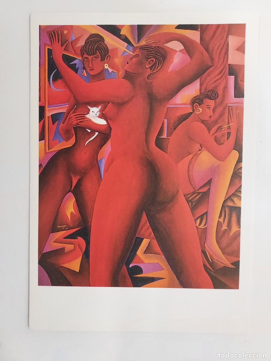 Postales: POSTAL CEESEPE. NICOTINA. COLECCION PRIVADA TURIN (1982). S/C. 1986. SOMBRA