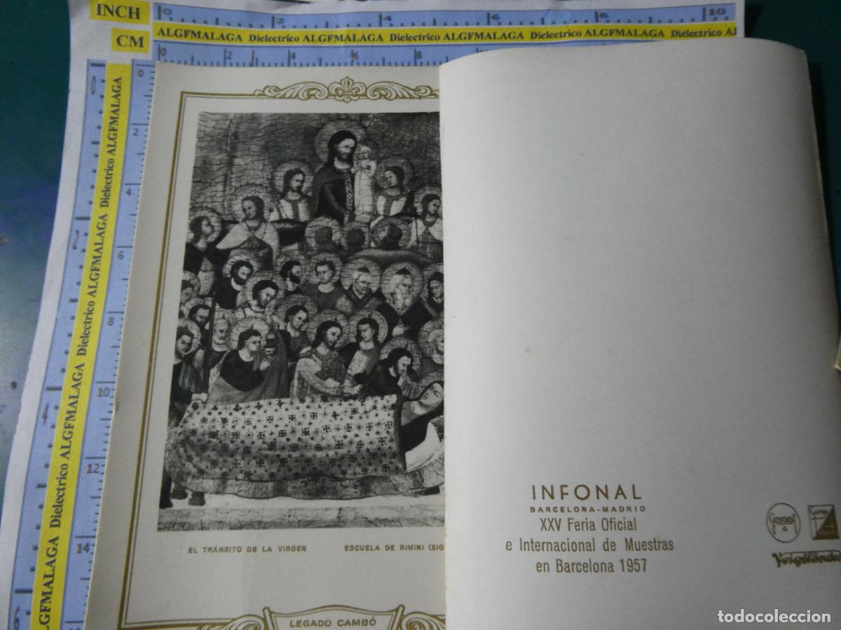 Postales: POSTAL ARTE. INFONAL XXV FERIA MUESTRAS BARCELONA 1957 LEGADO CAMBO. ESCUELA DE RIMINI 2848
