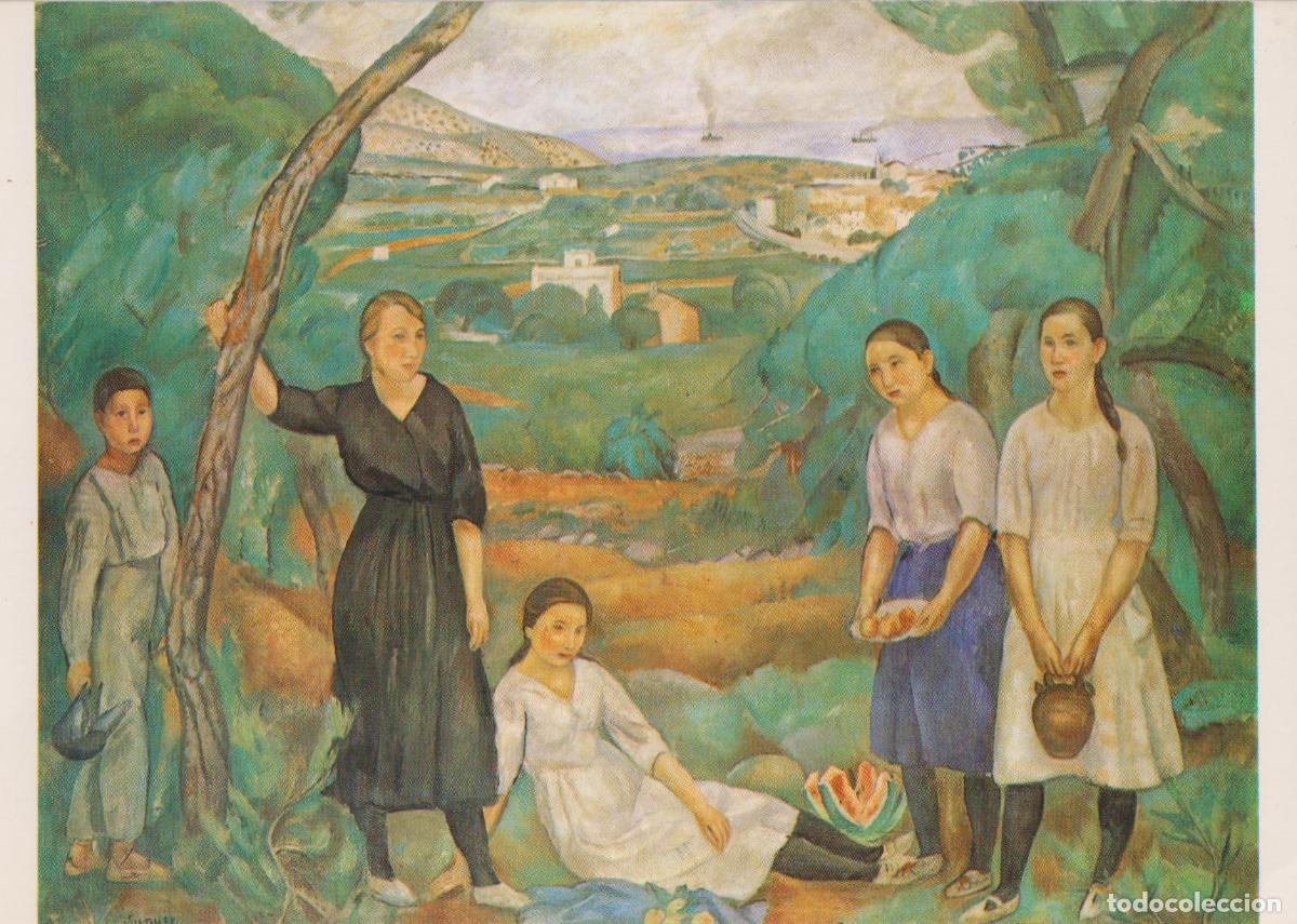 Postales: POSTAL DE LA OBRA DE JOAQUIM SUNYER I MIRO, CALA FORN - MINI EDICIONES DAVID &ndash; S/C