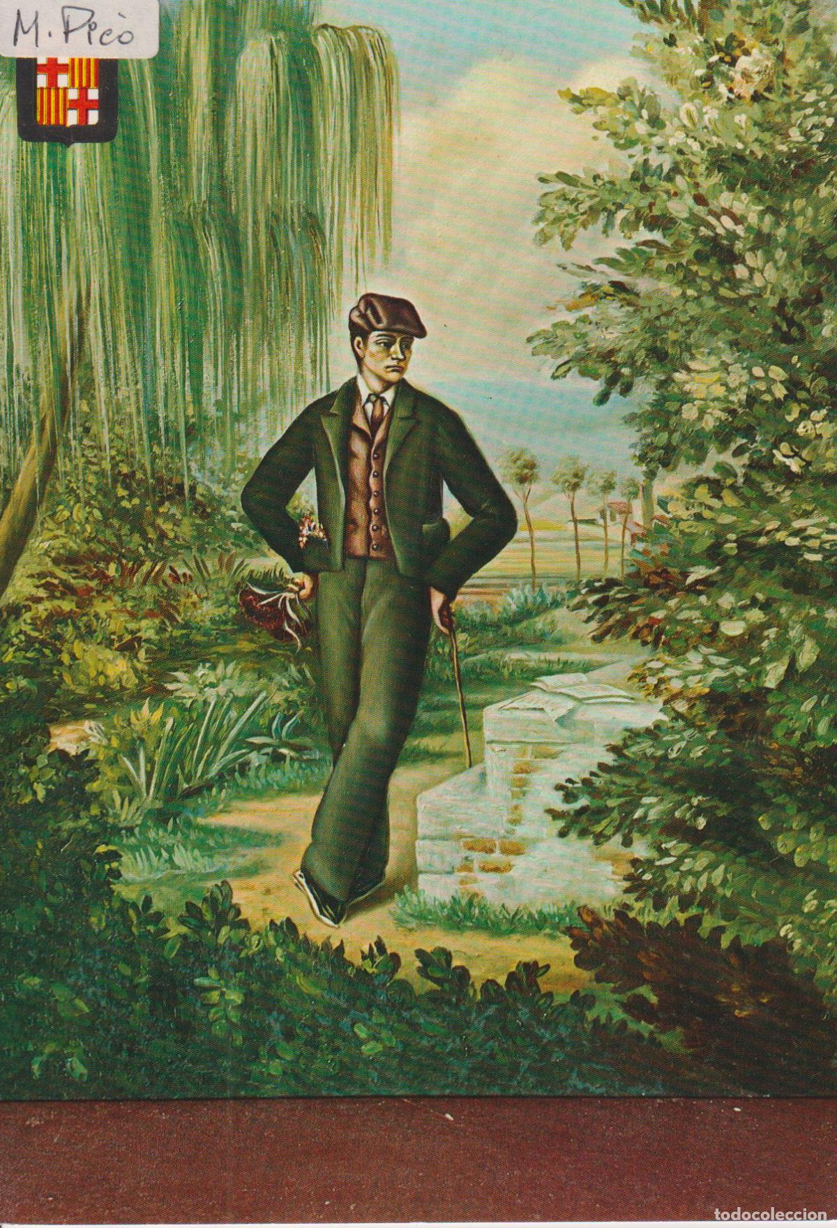 Postales: POSTAL DE LA OBRA DE MARIANO DE PIC&Oacute;, VERDAGUER EN LA FONT DEL DESMAI (1870) &ndash; ESCUDO DE ORO N&ordm;8 &ndash; S