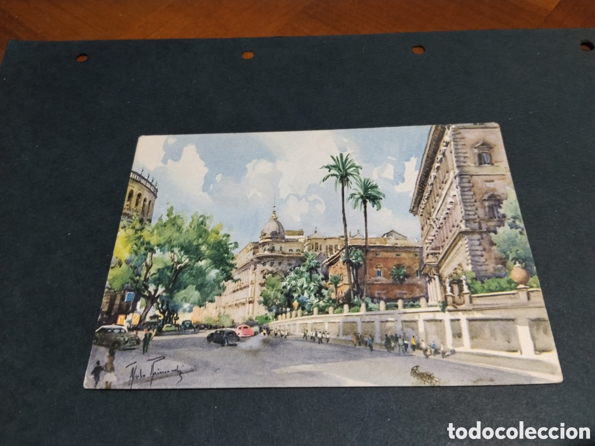 Postales: Postal Roma V&iacute;a Vittorio Veneto, dibujo de Aldo Raimondi