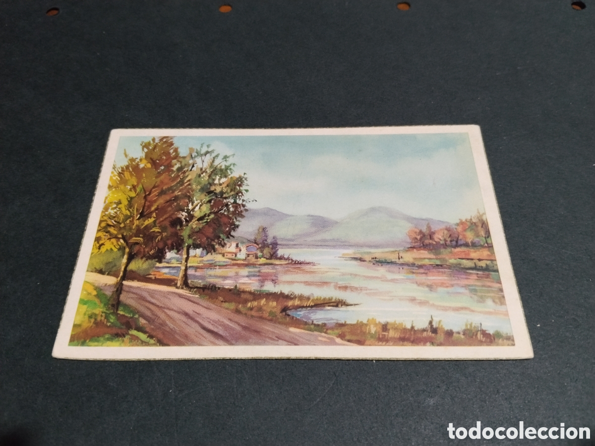 Postales: Postal arte dibujo paisaje