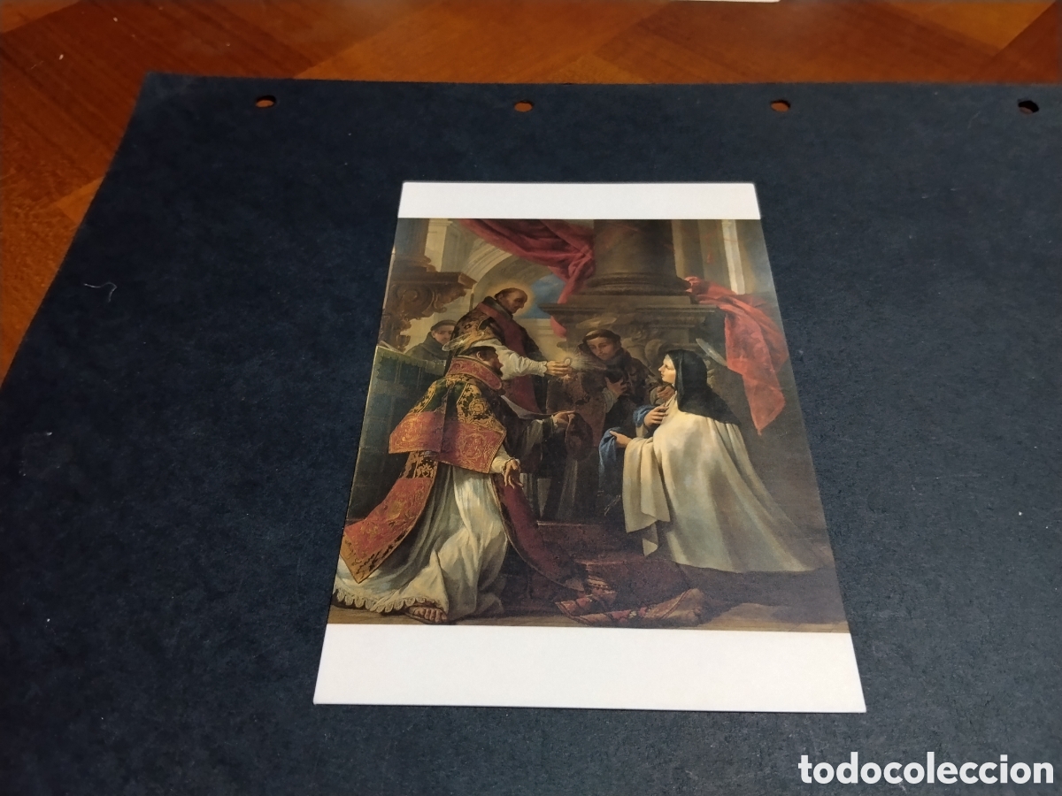 Postales: Postal arte fundaci&oacute;n L&aacute;zaro Galdiano, escuela madrile&ntilde;a