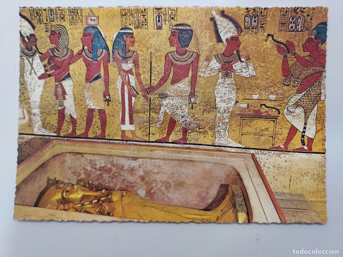 Postales: POSTAL EGIPTO LUXOR. VALLE DE LOS REYES MOMIA. S/C. 747.17