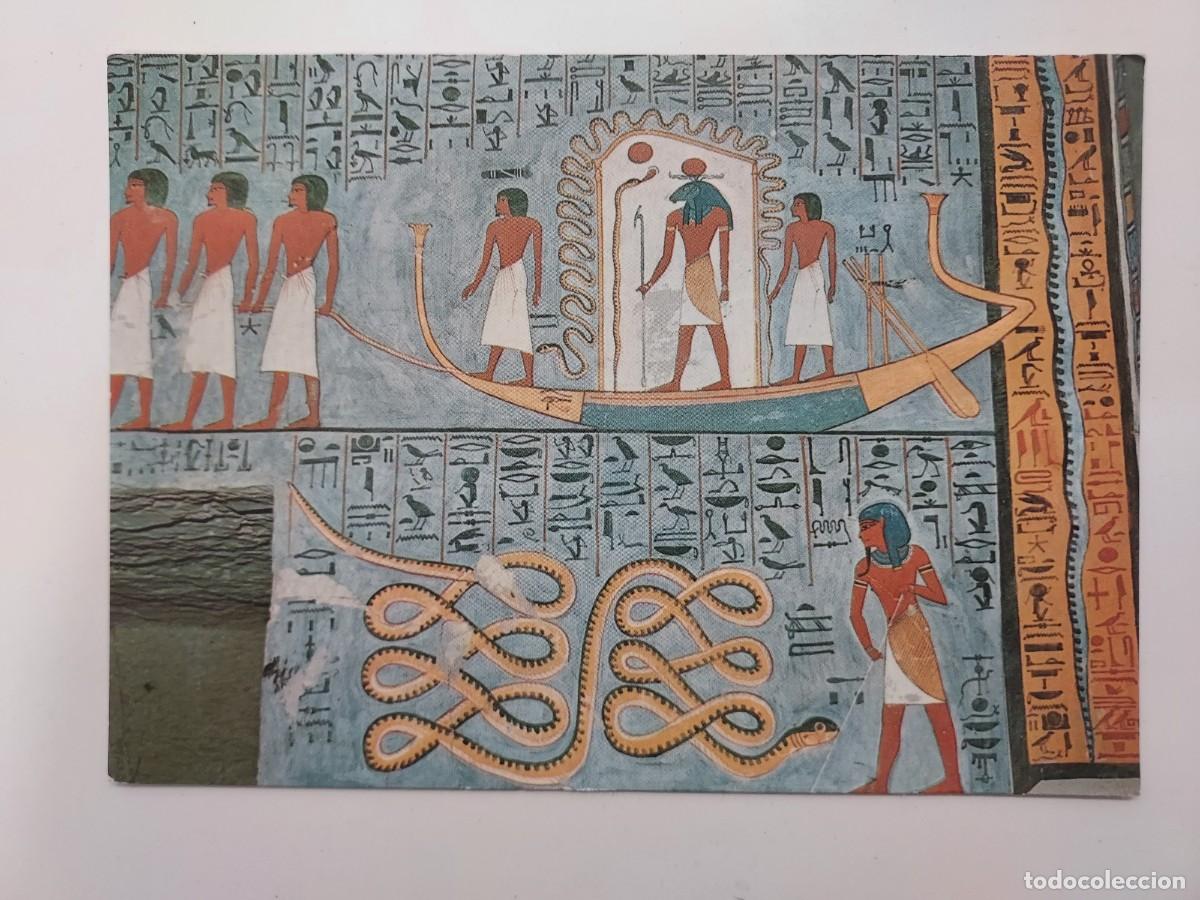 Postales: POSTAL EGIPTO THEBES TUMBA RAMSES I. S/C. 150