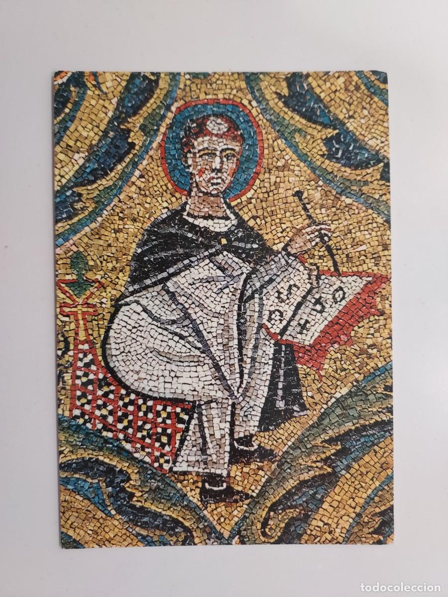 Postales: POSTAL ROMA BASILICA S. CLEMENTE. MOSAICO SAN GIROLAMO. S/C. 34