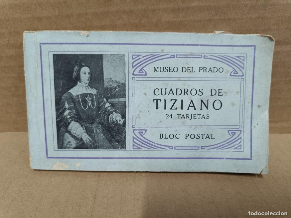 Postales: ANTIGUO LIBRITO CON 24 POSTALES DE TIZIANO, MUSEO DEL PRADO, ARTE PINTURA P25