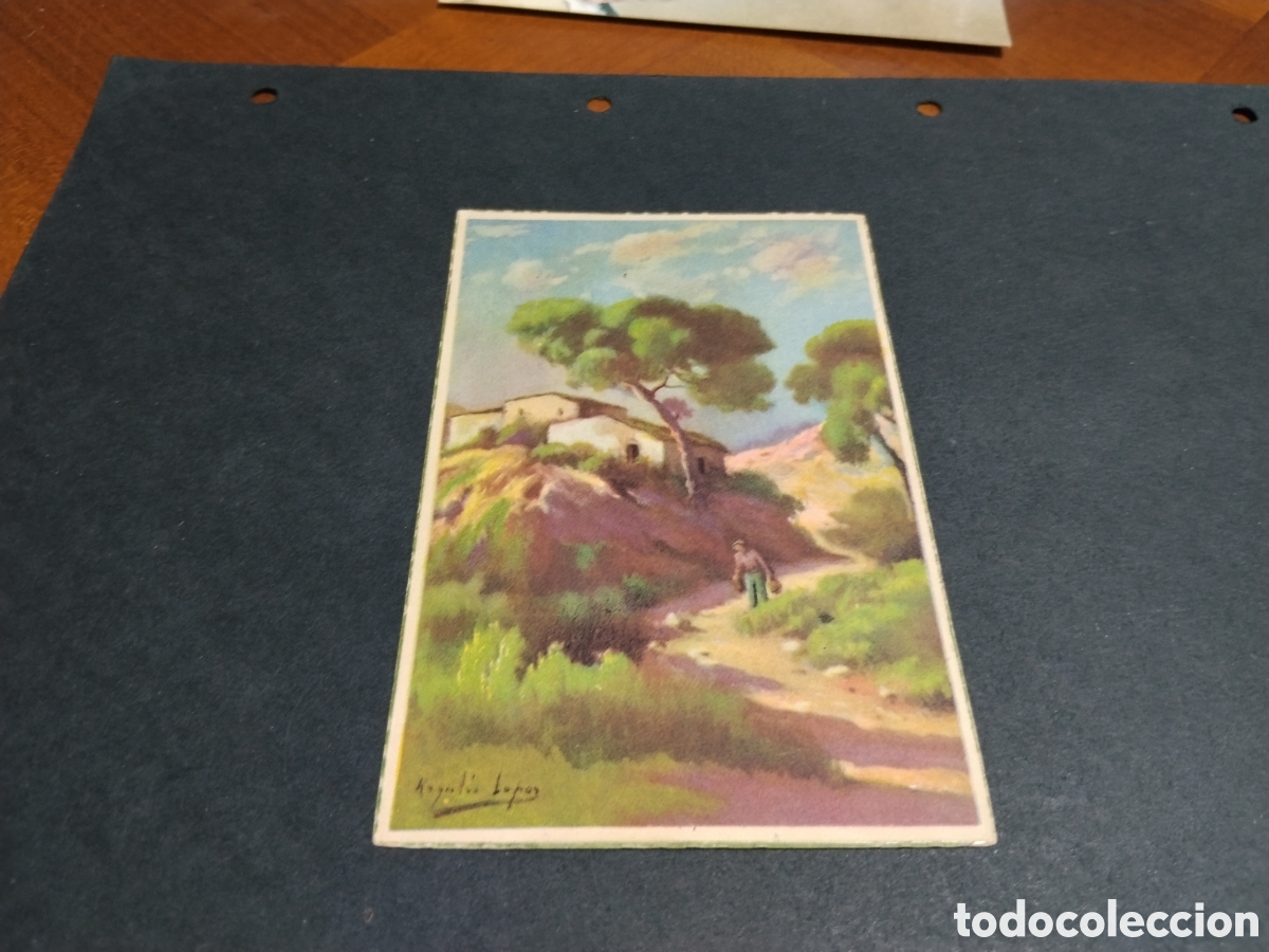 Postales: Postal antigua arte, Araceli Alemany dirigida a Rafaela Serrat