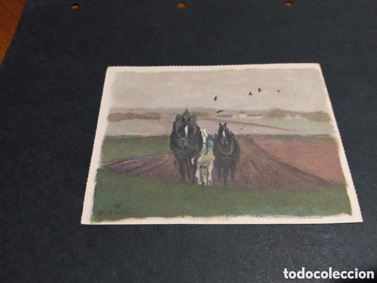 Postales: Postal arte les mois novembre de Beuville