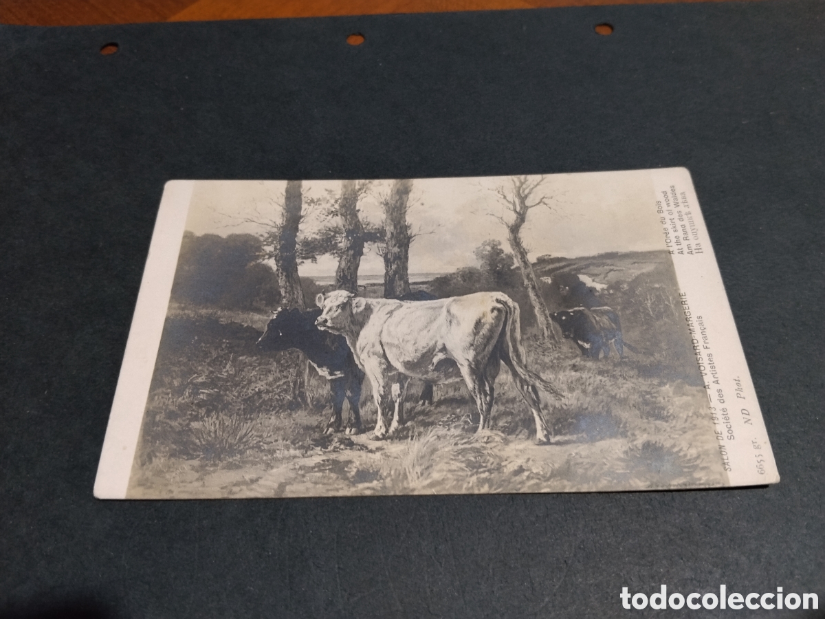 Postales: Postal antigua arte sociedat de artistas franceses